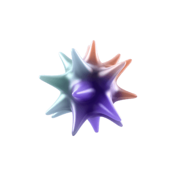 astratto multicolore spinoso 3d forma. moderno arte e design elemento isolato su trasparente sfondo png