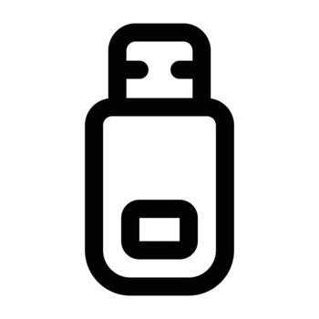 Minimal solid battery design with lightning mark. Ideal for energy themes, power indicators, and device interface graphics vector