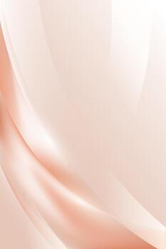 resumen ondulado lujo antecedentes en suave melocotón y rosado degradado elegante vector