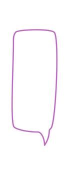 orgánico mano dibujado habla burbuja contorno rectángulo. caja de texto para charla y hablar, mensaje o comentario caja con circulo detalle. contorno estilo apoyos comunicación y diálogo en sencillo visual formato. vector