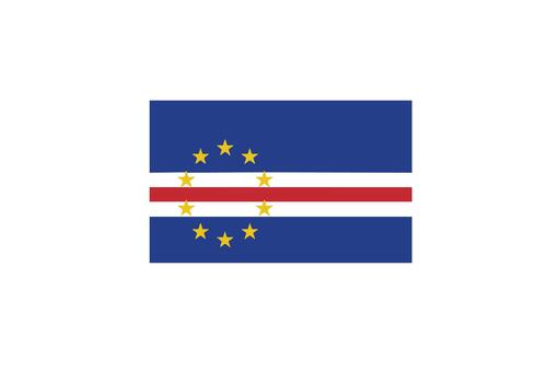 Showcase your national pride with the vibrant flag of Cape Verde, an emblem of freedom and unity for any global project. vector