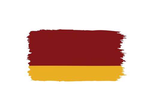 negrita horizontal color bloquear con afligido bordes, representando un poderoso, moderno declaración para gráfico diseño y marca. vector