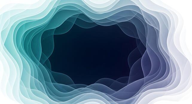 Abstract Wave Flow Layers Background Wavy Gradient Texture Overlay Design photo