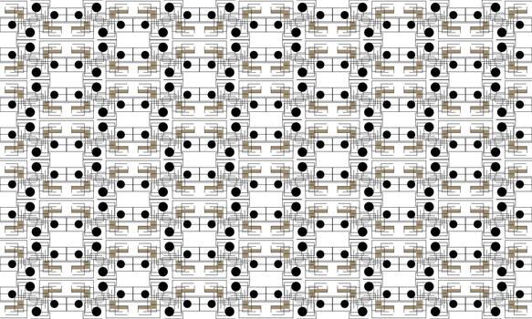 Modern Hipster Geometric Pattern for Trendy Product, Web, and Marketing Use vector