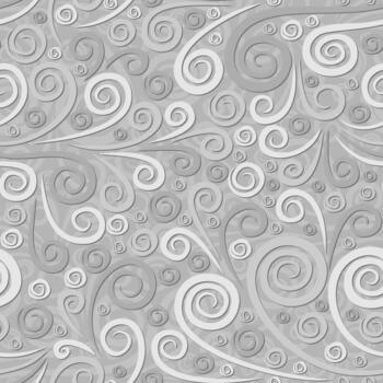 Seamless gray background with pattern. vector