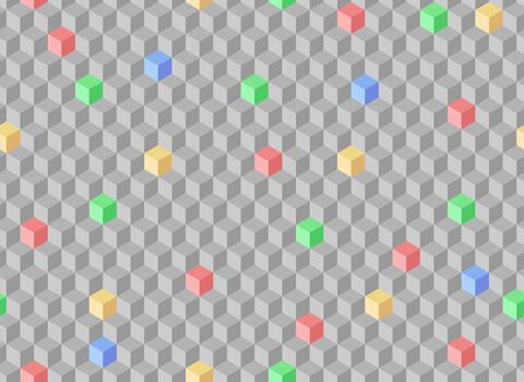 sin costura antecedentes con geométrico modelo. vector