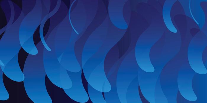 Colorful geometric background. Blue elements with fluid gradient. Dynamic shapes composition. Eps10 vector