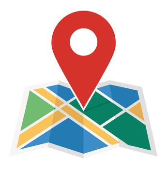 Discover Directions Easily with Map Pins for GPS Navigation and Mapping vector
