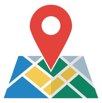 The Importance of Location Pins for Accurate Travel and Route Mapping vector