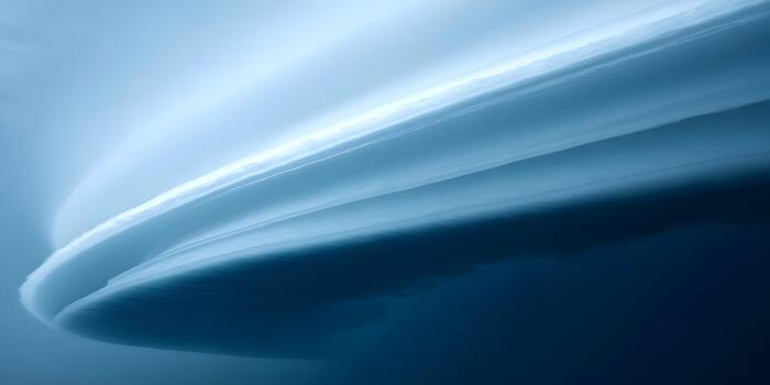 dinámica sombras de azul formar un elegante ola me gusta atmosférico modelo foto