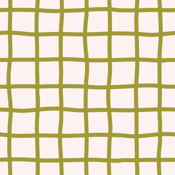 juguetón retro sin costura patrones con ondulado líneas, cheques, y polca puntos dibujado a mano resumen texturas en rosado y pastel tonos impresión para Clásico huellas dactilares, papelería, y creativo tela diseño vector