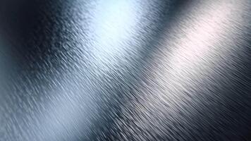 abstrakt metallisk borstat bakgrund med diagonal ljus reflektioner och subtil textur video