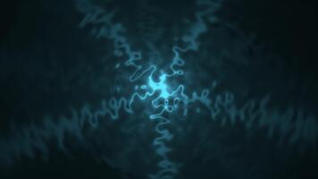 electric pulse abstract background loop wave motion background video