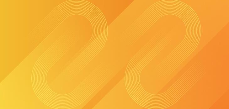 Bright orange abstract background with geometric rectangle layers and soft gradients. vector