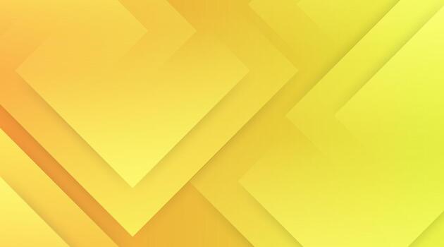 Yellow abstract background with geometric block shapes and subtle gradients. vector