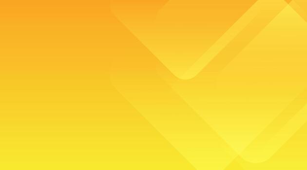 Yellow abstract background with layered geometric shapes and soft gradients. vector