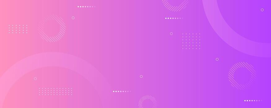 Bright pink and purple abstract background with smooth gradient transitions. vector