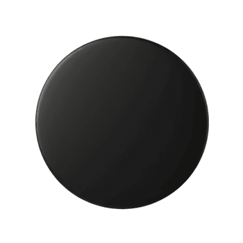 Glossy Black Circular Surface with Smooth Texture and Subtle Reflection png