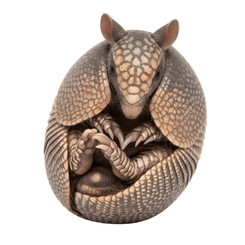 närbild av en ihoprullad bälta med invecklad skal mönster png