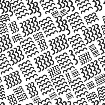 resumen ondulado líneas sin costura geométrico modelo antecedentes vector
