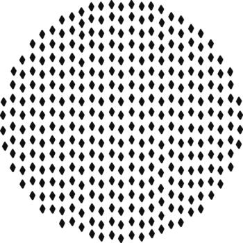 Abstract black diamond shapes repeating pattern background vector