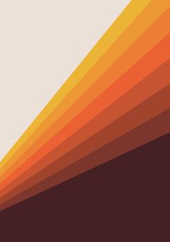 Abstract striped pattern creating warm retro background vector