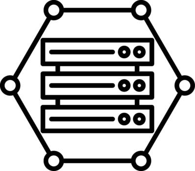 Distributed Server Network vector