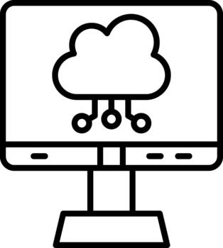 borde informática infraestructura vector