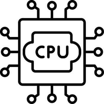 Cpu Processing Unit vector