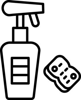 profundo superficie limpiador vector