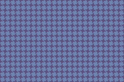 Subtle yet striking houndstooth pattern in calming blue tones. Perfect for textile design, website backgrounds, or adding a touch of classic elegance to any project. vector