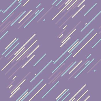 Abstract pastel diagonal lines on a muted purple background create a dynamic, modern pattern. vector