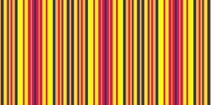 Vibrant vertical stripes in yellow, red, and dark hues create a dynamic, energetic pattern. Perfect for backgrounds, textiles, or website designs needing a bold, modern aesthetic. vector