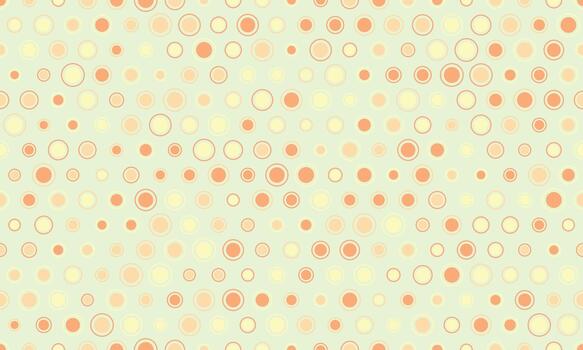 Pasteltoned circles create a cheerful, playful pattern perfect for backgrounds, textiles, or website designs. vector