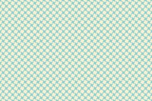 Elegant pale blue and cream houndstooth pattern. Perfect for backgrounds, textiles, and web design. Subtle texture adds sophistication. vector