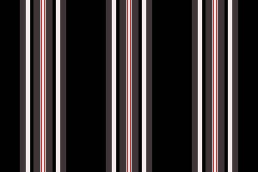 Striking vertical striped pattern in black, grey, white, and red. Modern graphic resource for backgrounds, textiles, web design, and creative projects. Bold and versatile. vector