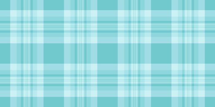 A stylish, light teal plaid pattern. Great for backgrounds, fabrics, or adding a calming touch to your design project. Seamless versatile vector