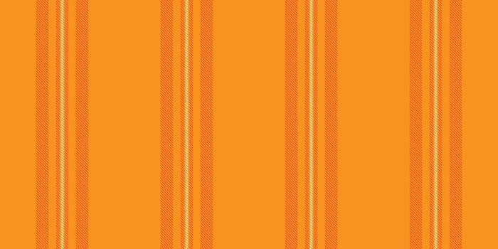 Vibrant orange striped background. Classic pattern for design projects, textile prints, and digital art. Evokes warmth and energy. Can be used for backgrounds or fills. vector