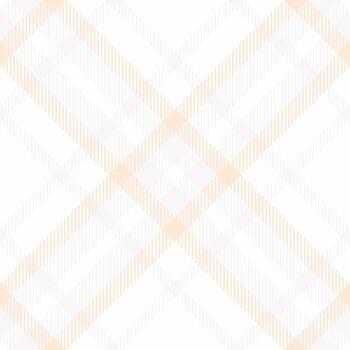 elegante tartán modelo en suave melocotón y blanco. versátil para antecedentes, textiles, o digital diseño. evoca comodidad, calor, y un sentido de clásico estilo. vector