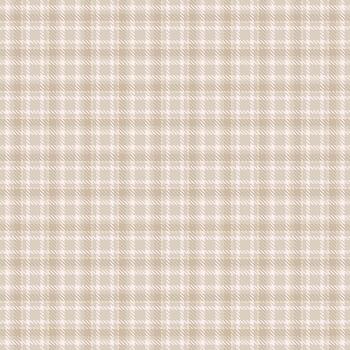 Elegant plaid pattern in warm, neutral tones. Ideal for backgrounds, textiles, or adding a classic touch to designs. Versatile and timeless. vector