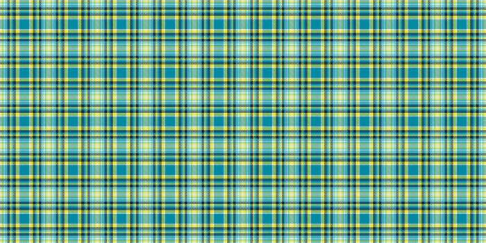 Vibrant, textured tartan pattern in teal, yellow and black. Perfect for backgrounds, textiles, and design projects. Classic, timeless, and visually striking. vector