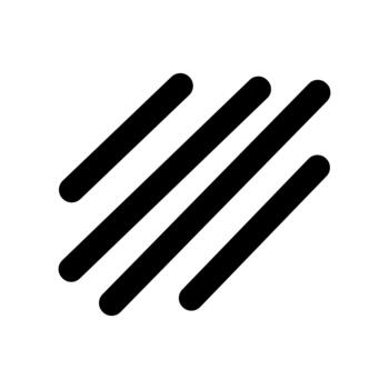 minimalista geométrico diagonal línea carrera forma icono diseño elemento vector