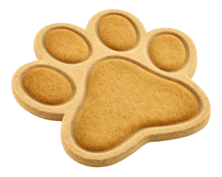 Tass skriva ut formad kaka med en ljus brun Färg vilar på en transparent bakgrund png