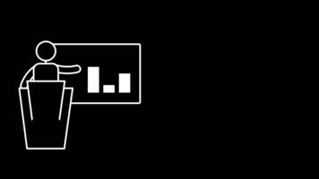 shows a presenter sharing data insights, highlighting organized analysis, informed decision-making, and clear communication that supports measurable progress and understanding video