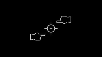 collegato nodi con un' centrale punto rappresentare coordinato collaborazione rafforzamento allineamento, miglioramento sistemi, e guida efficace esecuzione. video