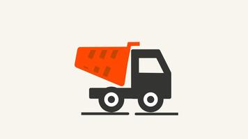 depicts a heavy load tipper delivering large volumes of material, ensuring efficient handling, smooth transport, and reliable performance for major development operations video