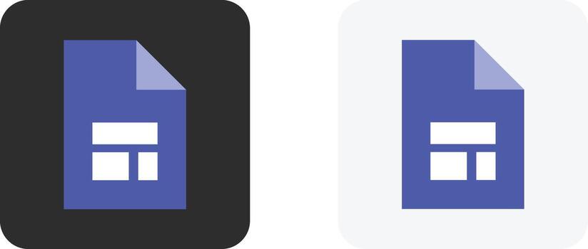 Google Forms Logo Icon Set. Digital Form Builder and Online Survey Symbols. Google Workspace and Questionnaire Icons Collection vector