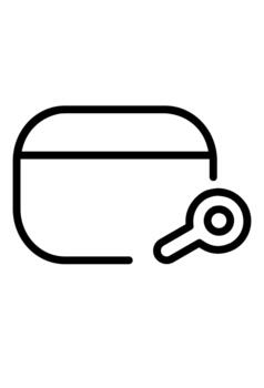 Document search or file find symbol. Magnifying glass over a closed folder. File exploration and data investigation. vector
