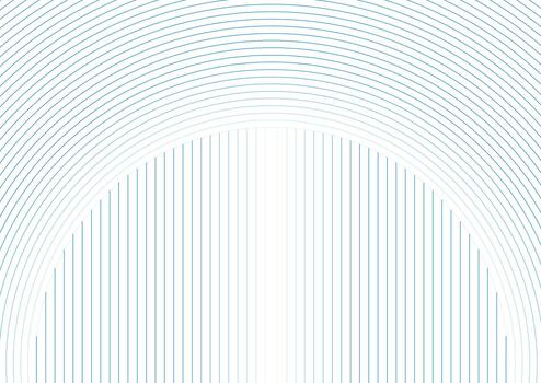 Blue circular lines abstract background vector