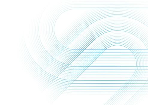 Blue lines abstract geometric background vector